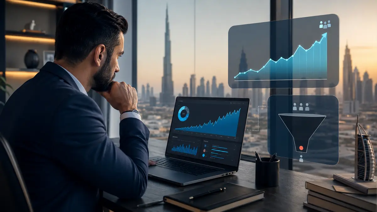 Why Your Dubai Website Gets Traffic but Zero Enquiries (A CRO Guide for UAE Businesses)